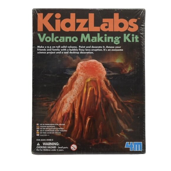 Kidzlabs Volcano Making Kit DIY Science Project For Children Ages 8+ - Picture 1 of 5